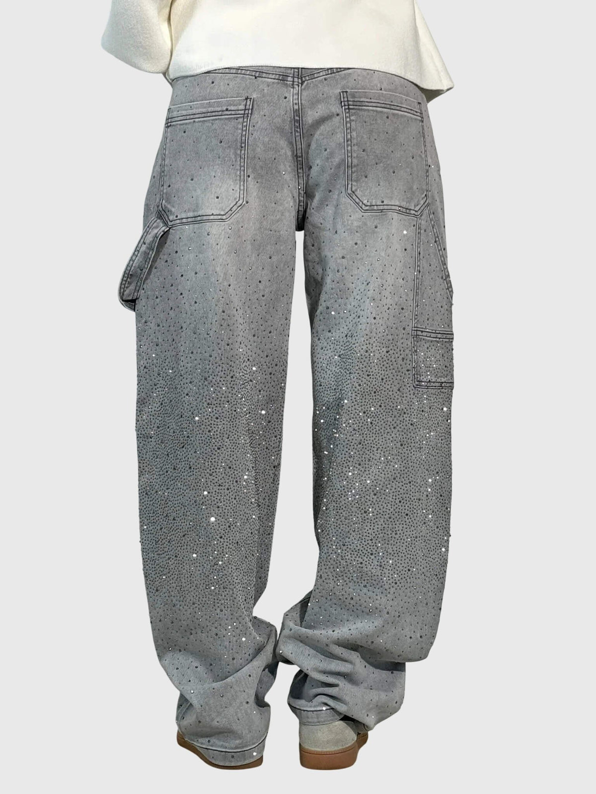 Women's Wide-Leg Cargo Jeans